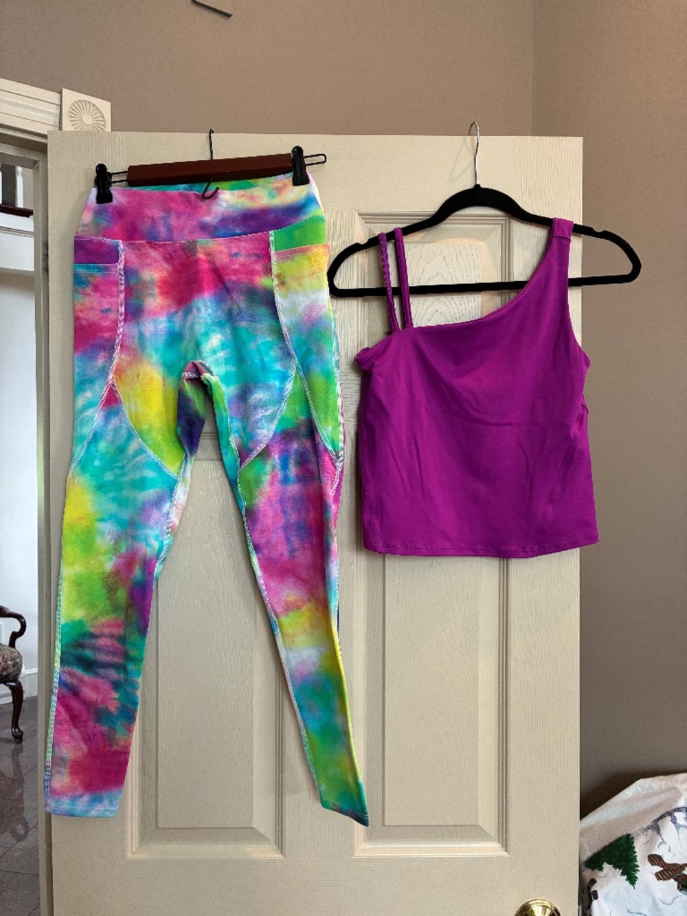 Dona Jo 2 pc Yoga Leggings & Top sz 1.5(M)
